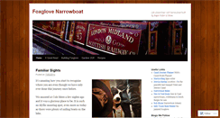 Desktop Screenshot of foxglovenarrowboat.com